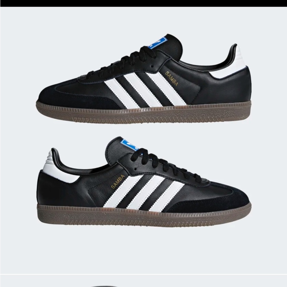 Adidas Samba Originals Shoes Black White G17100 8